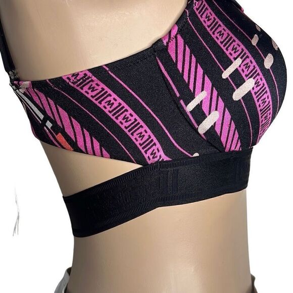 NWT Wolford Hanna Sports Bra Top XS Multi Pink Black - Picture 10 of 16